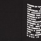 Girls' Black Jogger Pyjama, Black, small