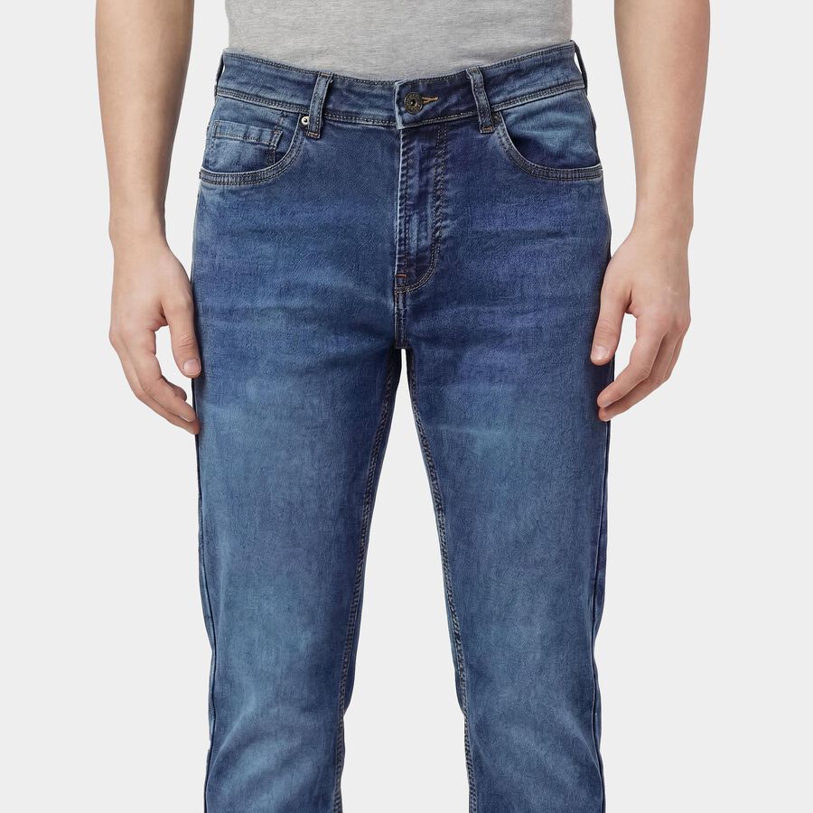 Men's Jeans, Dark Blue, large