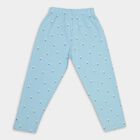 Girls' Pyjama , हल्का नीला, small image number null