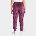 Girls Purple Jogger Cuffed Hem Pyjama, Purple, small