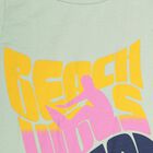 Boys' Light Sage Green Round Neck Sleeveless T-Shirt, Light Green, small image number null