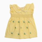 Infants' Cotton Minimalist Everyday Frock, सफ़ेद, small