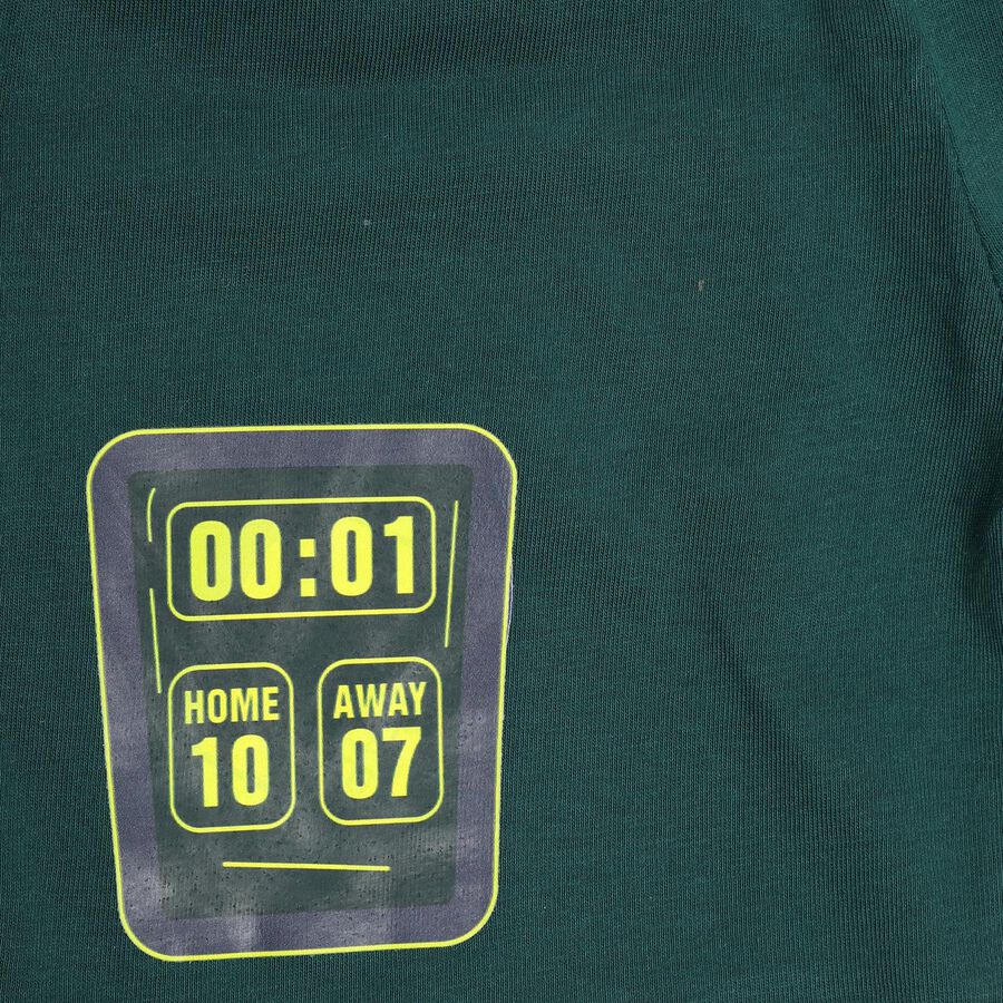 Boys' 100% Cotton Knit Baba Suit, Dark Green, large image number null