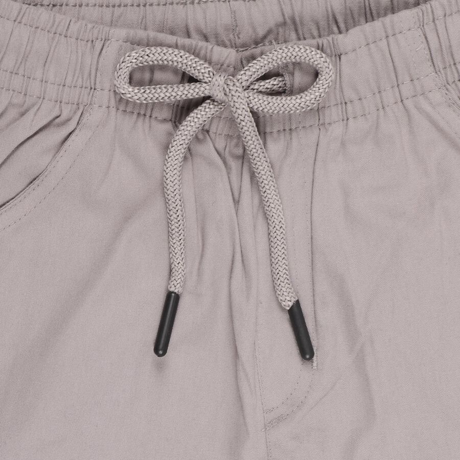 Boys Light Taupe Regular Fit Jogger Trousers, Light Grey, large