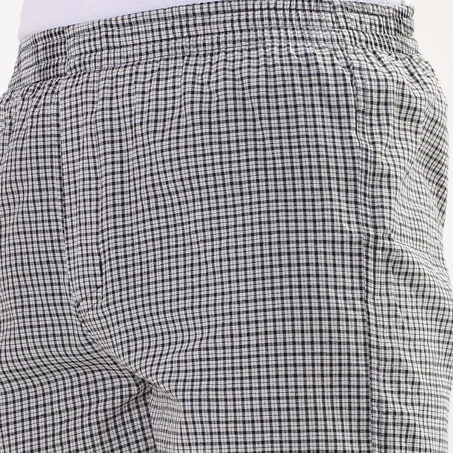 Men's Inner Elastic Boxers , Black, large image number null