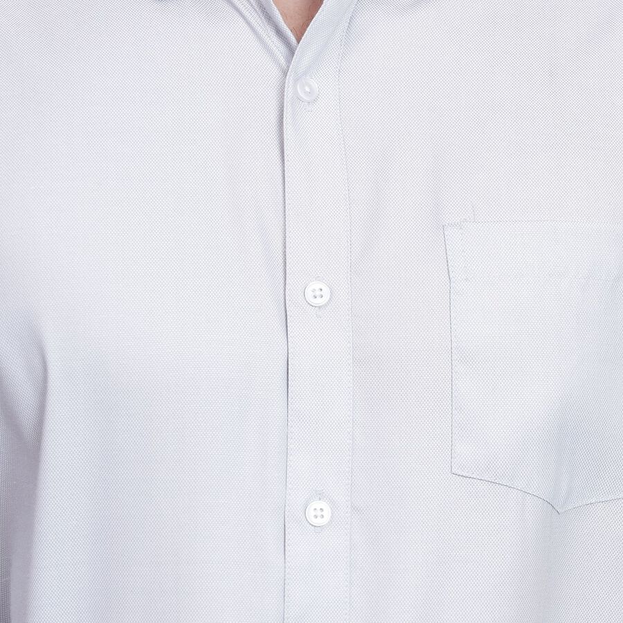 Men's Formal Shirt, हल्का ग्रे, large image number null