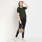 Ladies' Top, गहरा हरा, small image number null