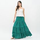 Ladies' Lehenga Skirt, Dark Green, small image number null