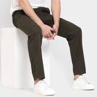 Men's 100% Cotton Track Pants , ओलिव, small image number null