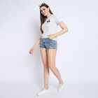 Ladies'  Crop  Top, हल्का ग्रे, small image number null