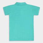 Boys Solid T-Shirt, Dark Green, small image number null