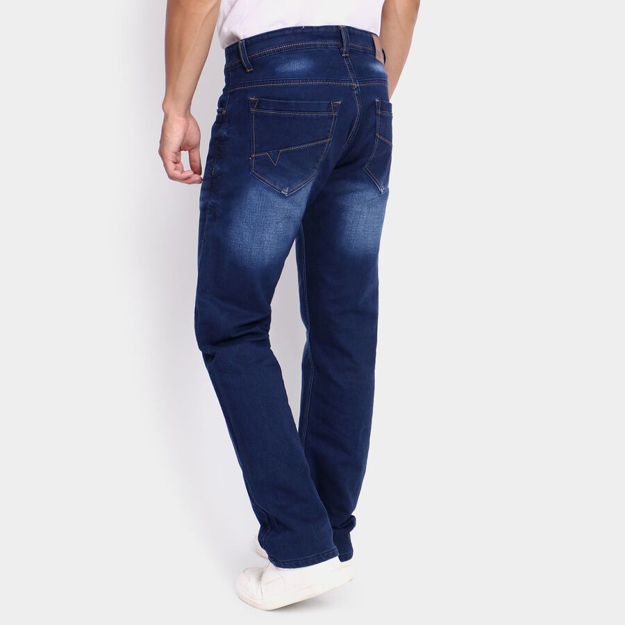 Men's Jeans, Dark Blue, large image number null