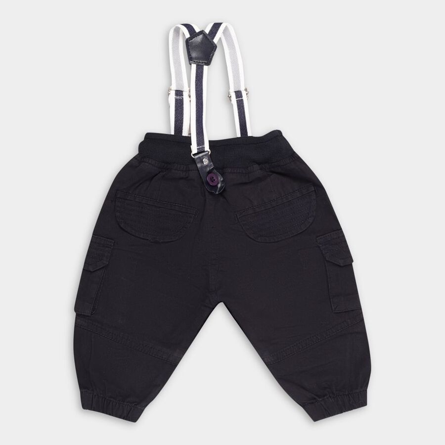 Infants' Cotton Trousers, नेवी ब्लू, large image number null