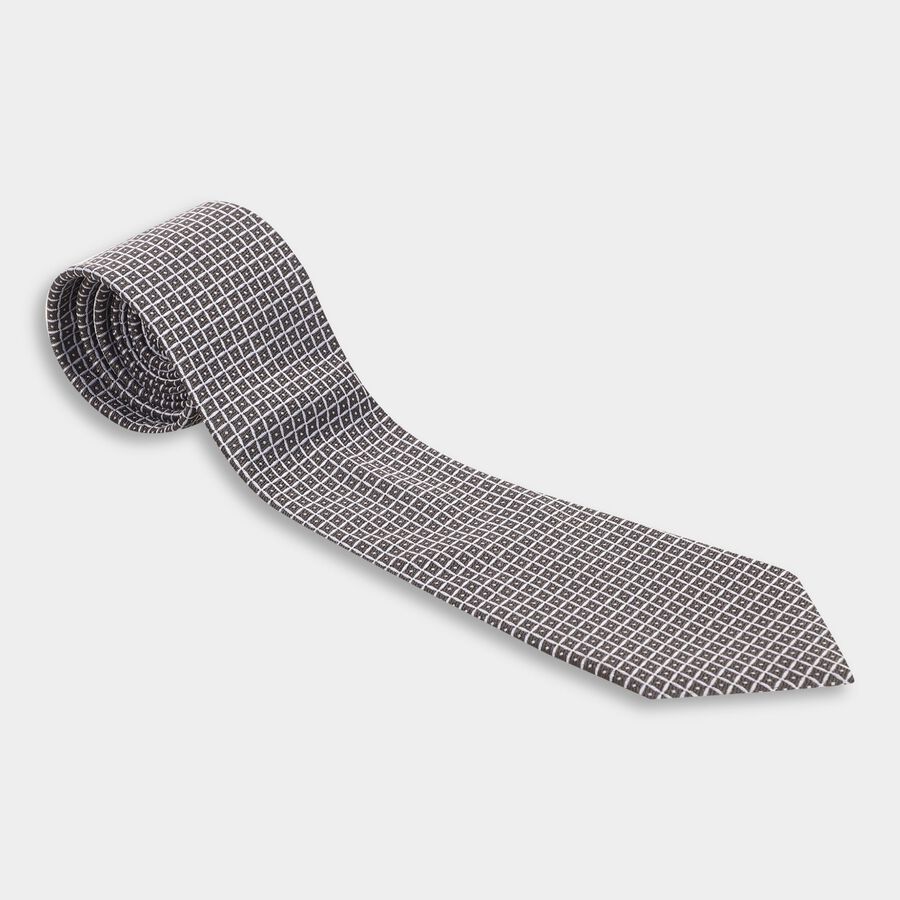 Men's Tie, Light Grey, large image number null