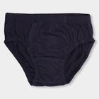 Boys' 100% Cotton V-Cut Briefs, Navy Blue, small image number null