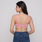 Women's Lilac Cotton Blend V-Neck Bralette Bra, Lilac, small