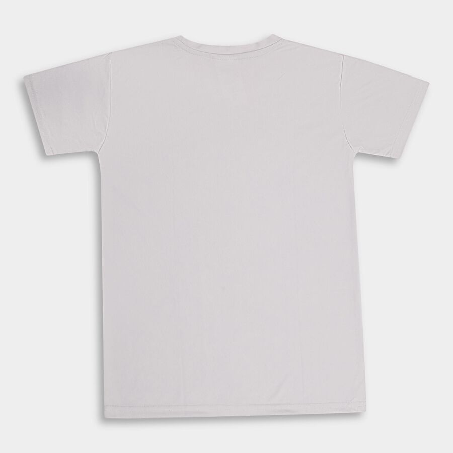 Boys' Half Sleeves T-Shirt , Light Grey, large image number null