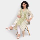Ladies' Cotton Kurta, Light Green, small image number null