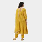 Women's Mustard Embroidered Ethnic Set, Mustard, small
