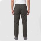 Men's Dark Green Slim Fit Casual Trousers, गहरा हरा, small