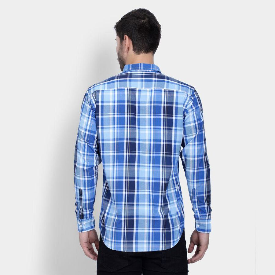 Men's Casual Shirt , नेवी ब्लू, large image number null