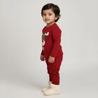 Infants' Baba Suit, Maroon, small image number null