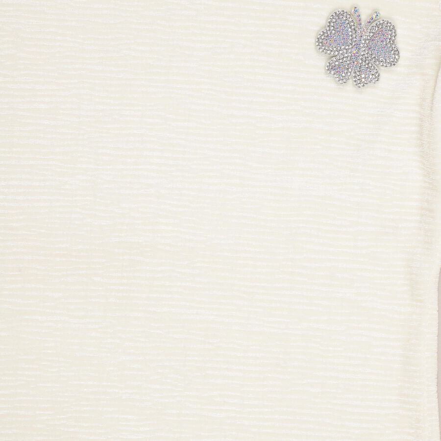Girls' T-Shirt , सफ़ेद, large image number null