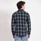 Cotton Checks Casual Shirt, गहरा हरा, small image number null