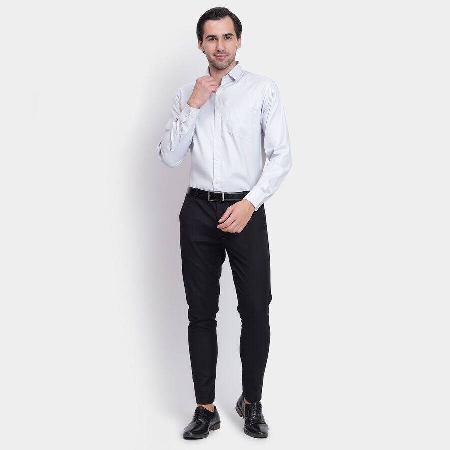 Men's Formal Shirt, हल्का ग्रे, large image number null