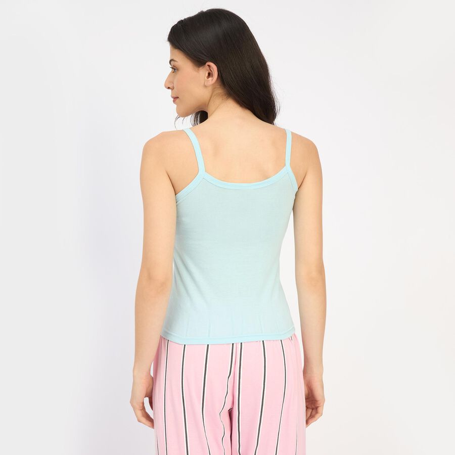 Ladies' 100% Cotton Slips, हल्का नीला, large image number null