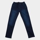 Boys' Jeans, मध्यम नीला, small
