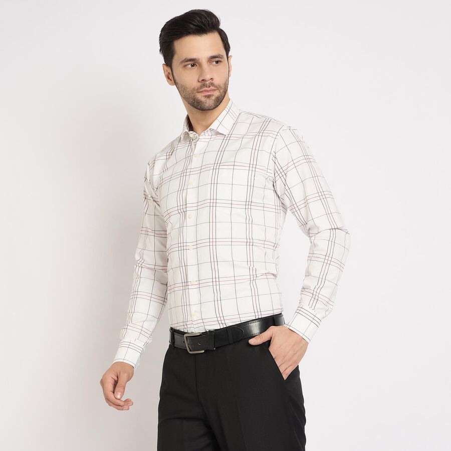 Men's Formal Shirt, White, large image number null