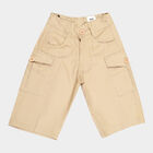 Boys Cotton Solid Jamaican, गहरा पीला, small image number null
