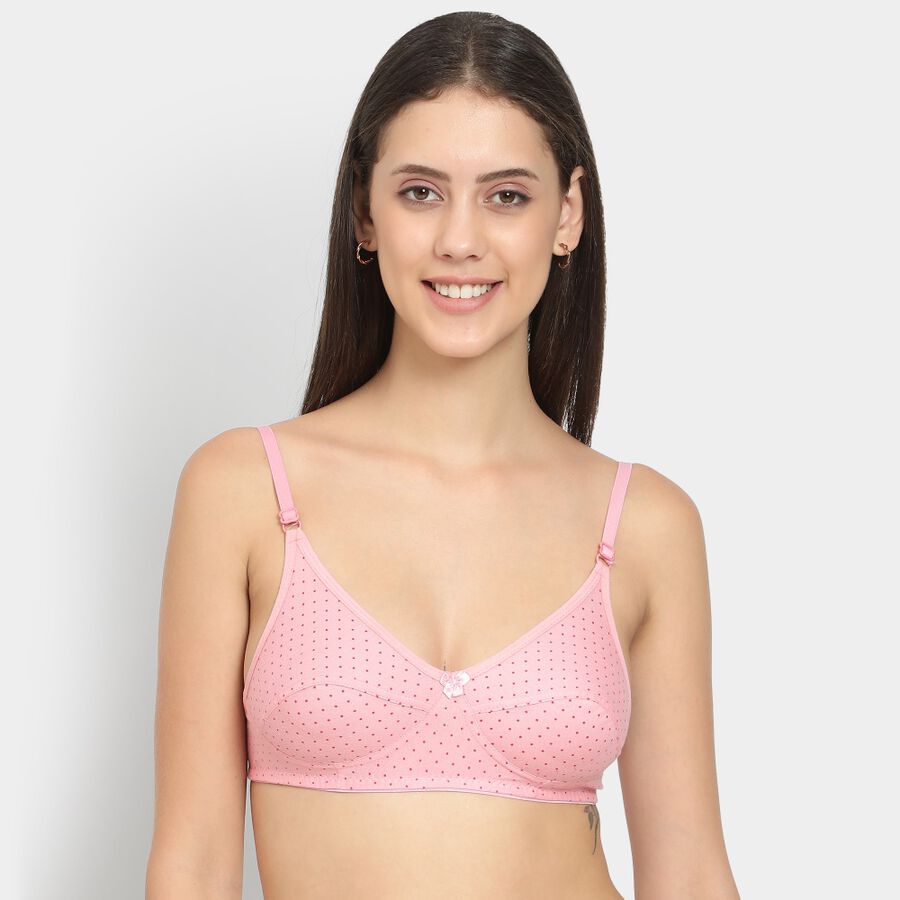 Ladies' Non-Padded Bra, गुलाबी, large image number null