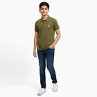 Boys' Half Sleeves T-Shirt, Olive, small image number null