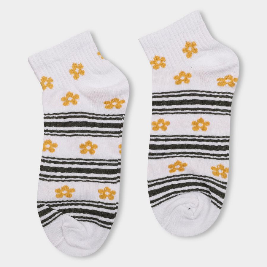 Ladies' Socks (Pack of 3), Assorted, large image number null