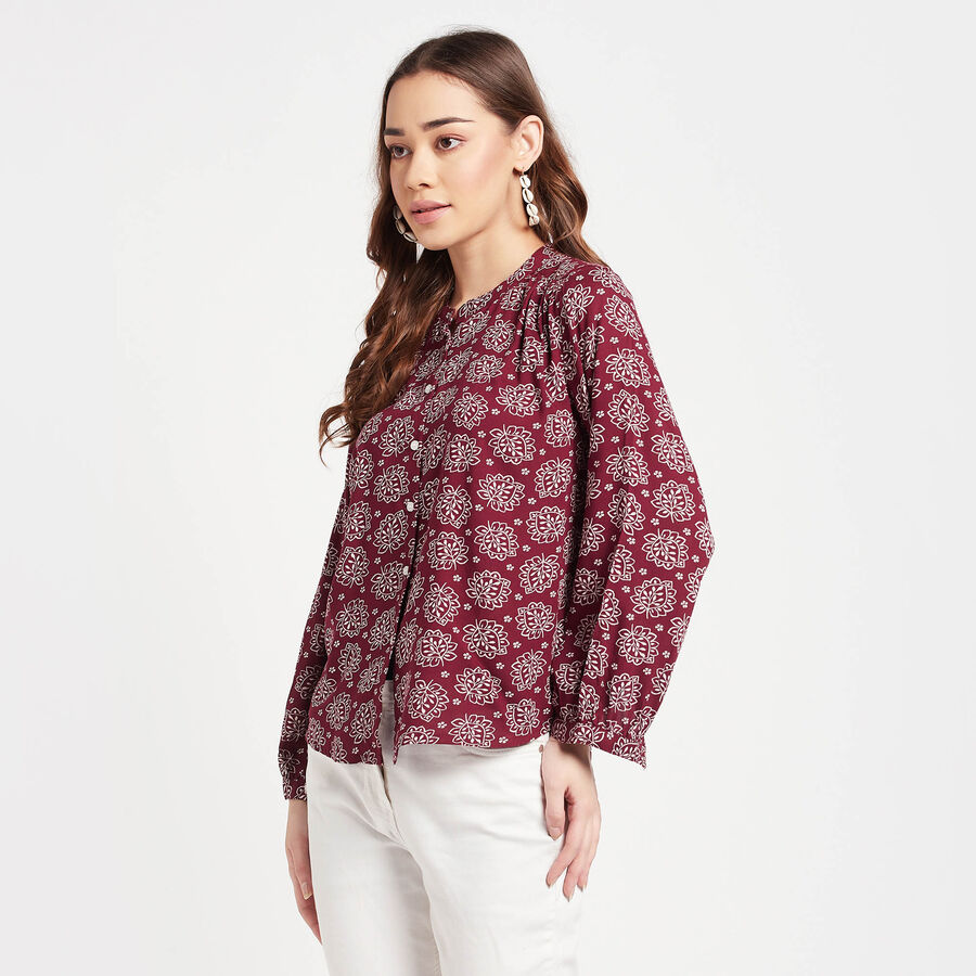 All Over Print Shirt, Wine, large image number null