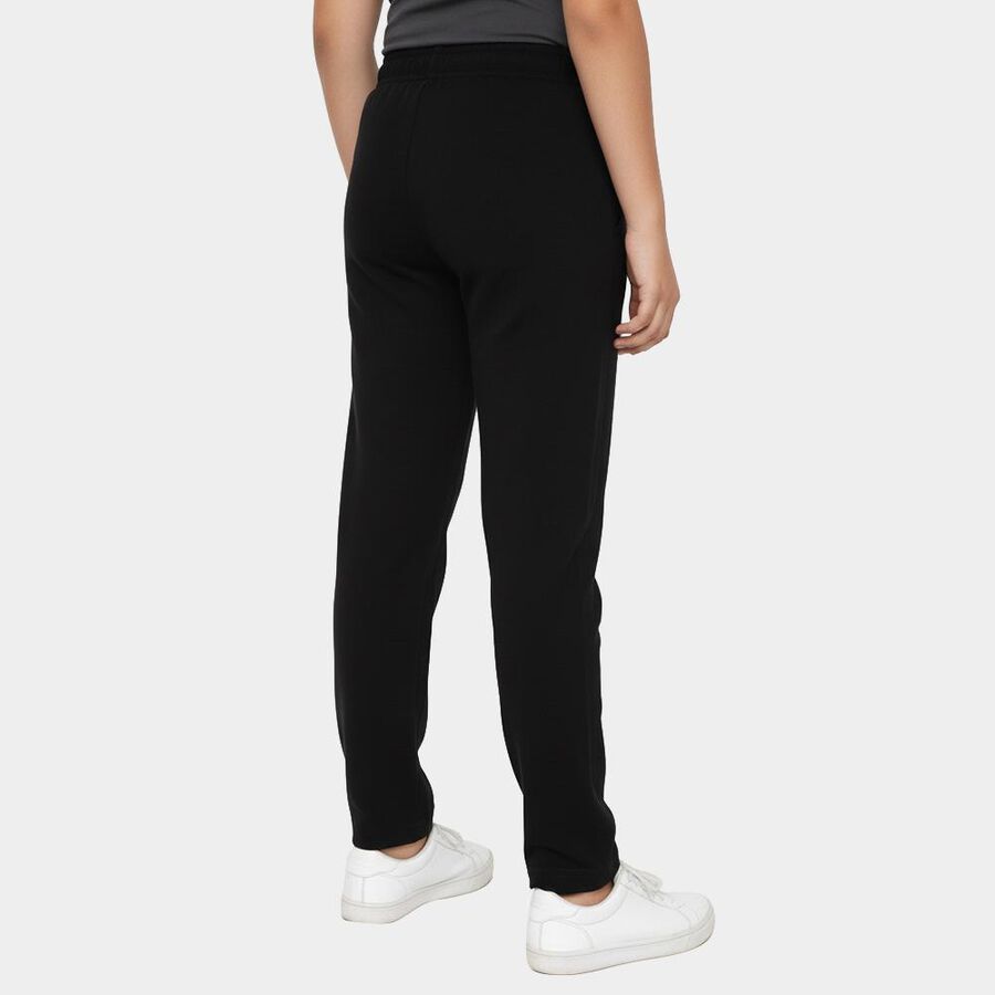 Boys' Jet Black Cotton Blend Boston Printed Pyjama, Black, large image number null