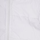 Girls Snow White High Neck Casual Jacket, सफ़ेद, small image number null