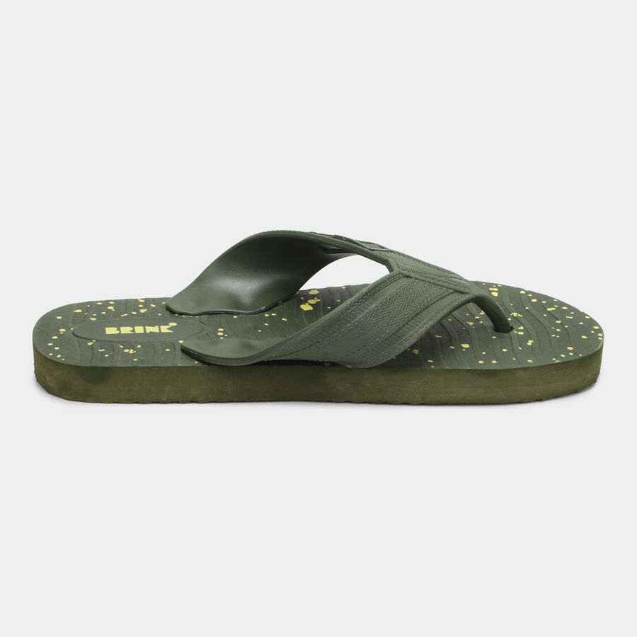 Men's Slipper, ओलिव, large image number null