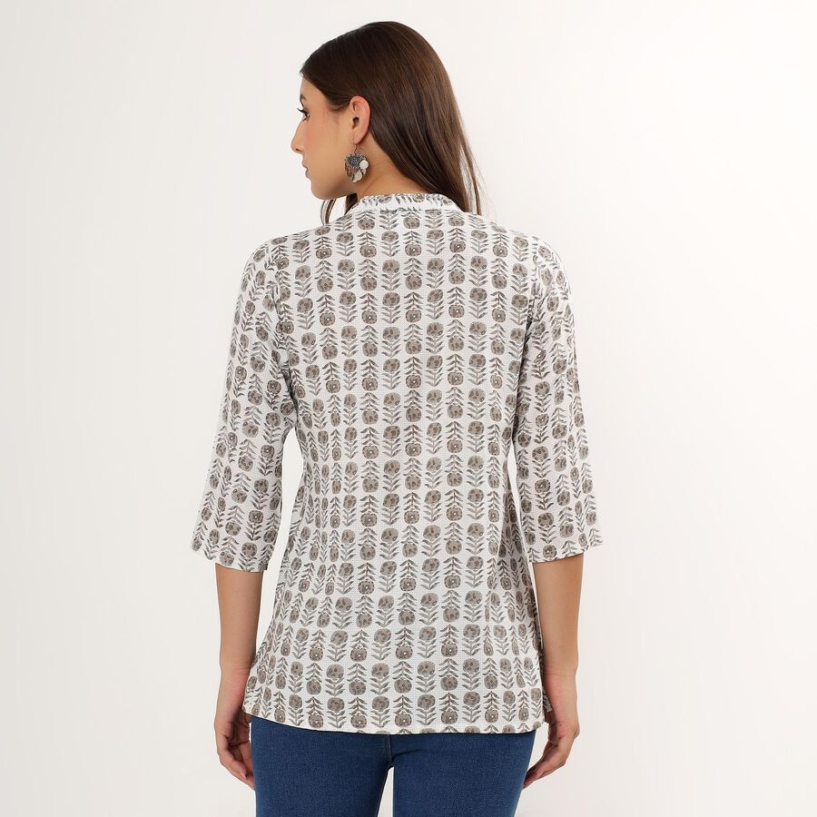 Ladies' Kurta , Off White, large image number null