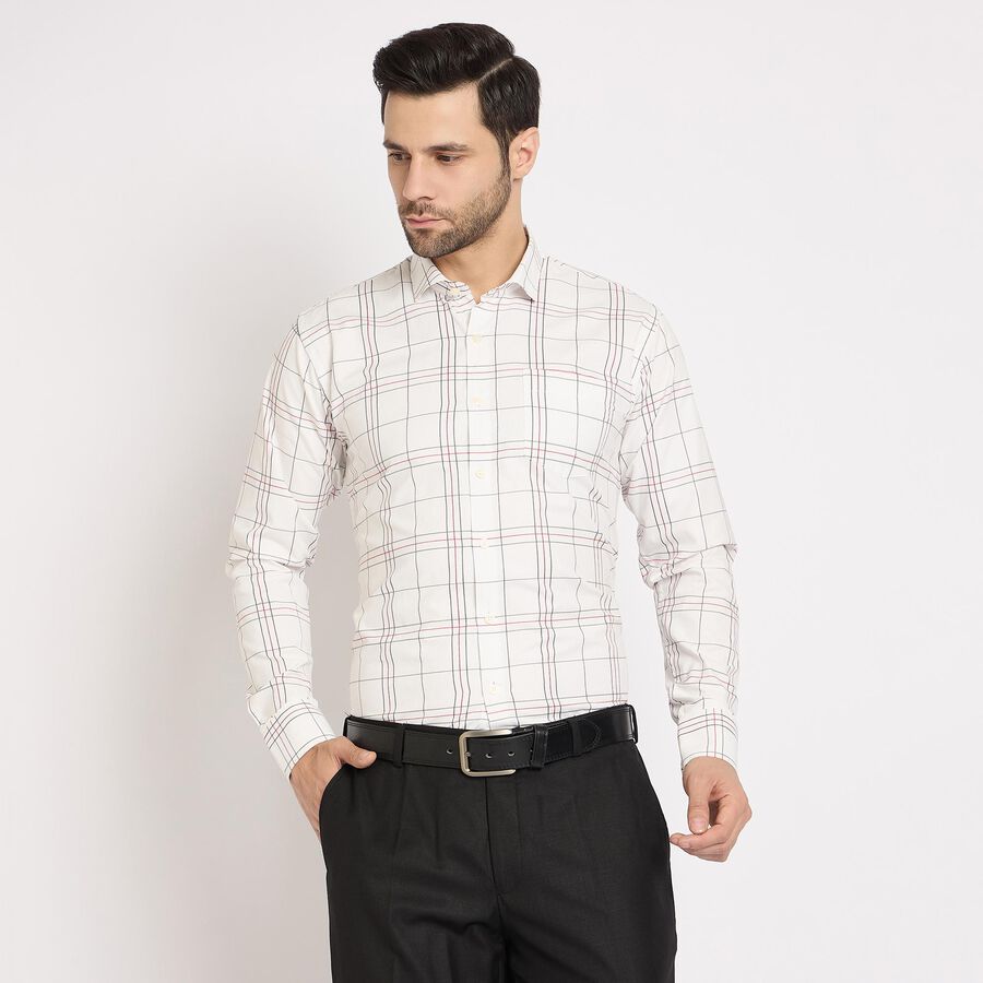 Men's Formal Shirt, White, large image number null