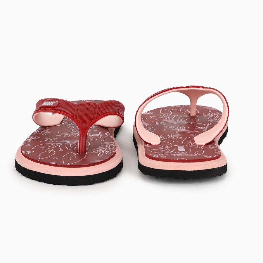 Ladies' Slipper, मरून, large