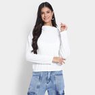 Ladies'  Crop  Top, White, small image number null