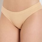 Ladies' 100% Cotton Panty , खाकी, small image number null