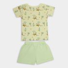 Infant Boys' 100% Cotton Baba Suit , हल्का हरा, small image number null