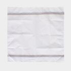 Men's White Striped Pack of 3 Handkerchief, सफ़ेद, small