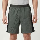 Men's Olive Regular Fit Sports Shorts, Olive, small