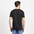 Round Neck T-Shirt, Black, small image number null