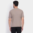 Men's Round Neck Half Sleeves T-Shirt , Rust, small image number null